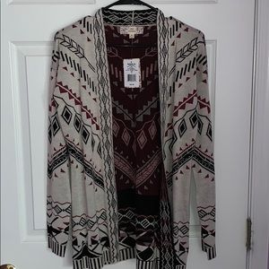 OATMEAL COMBO CARDIGAN